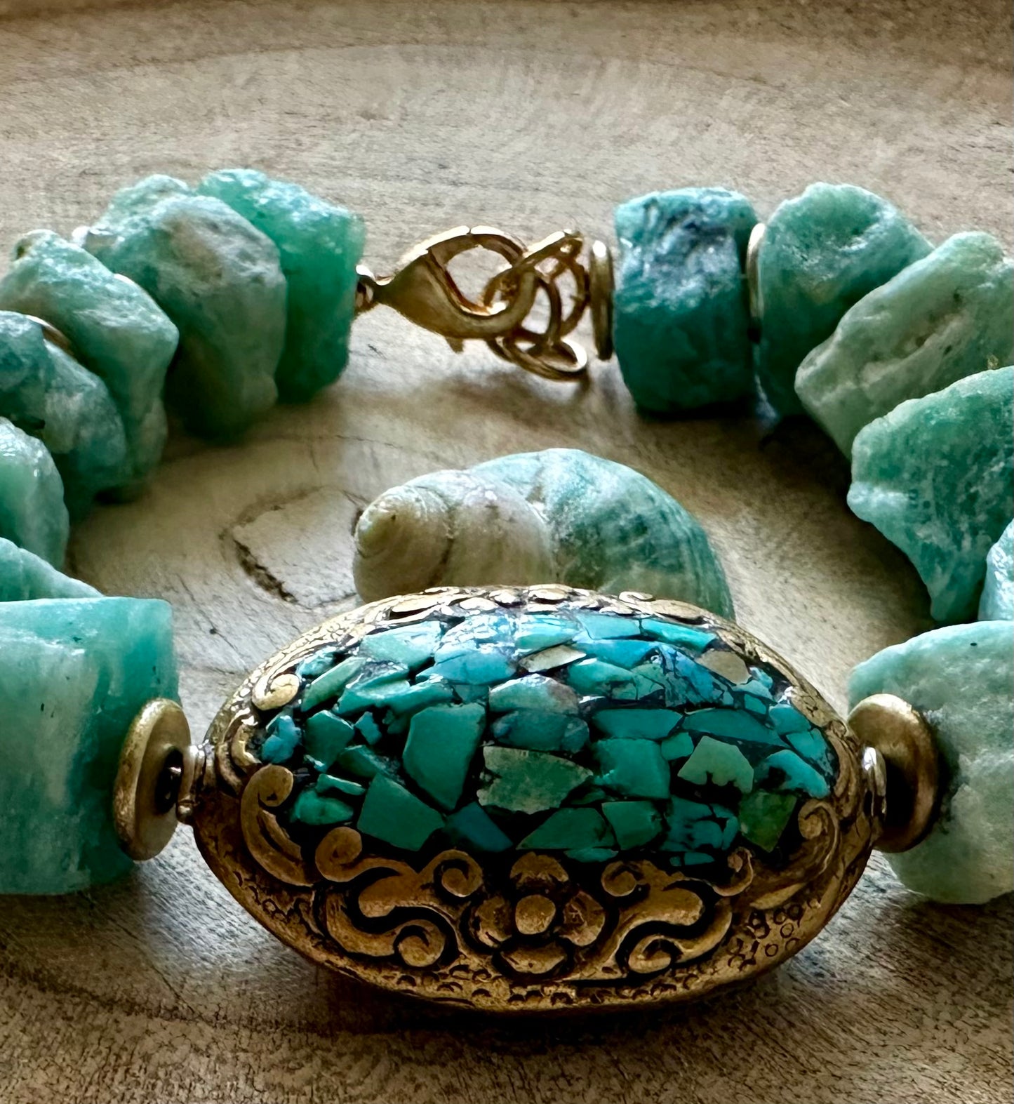 Amazonite & Turquoise Bracelet