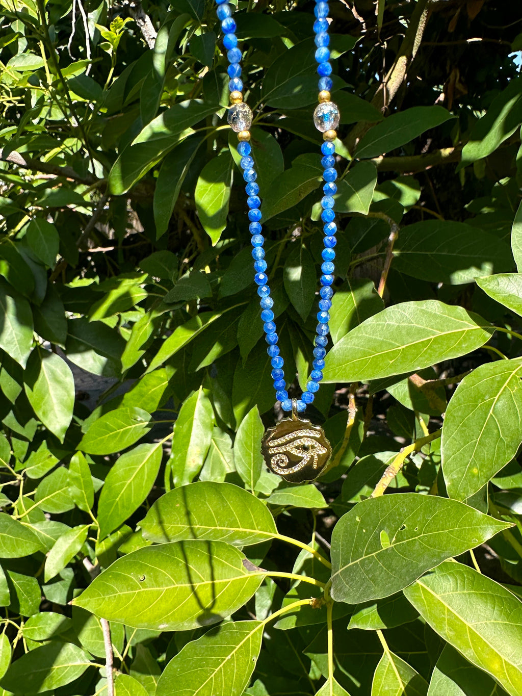 Egyptian Eye of Horus Pendant Necklace