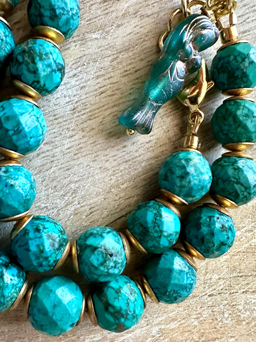 Turquoise Coral Beach Necklace