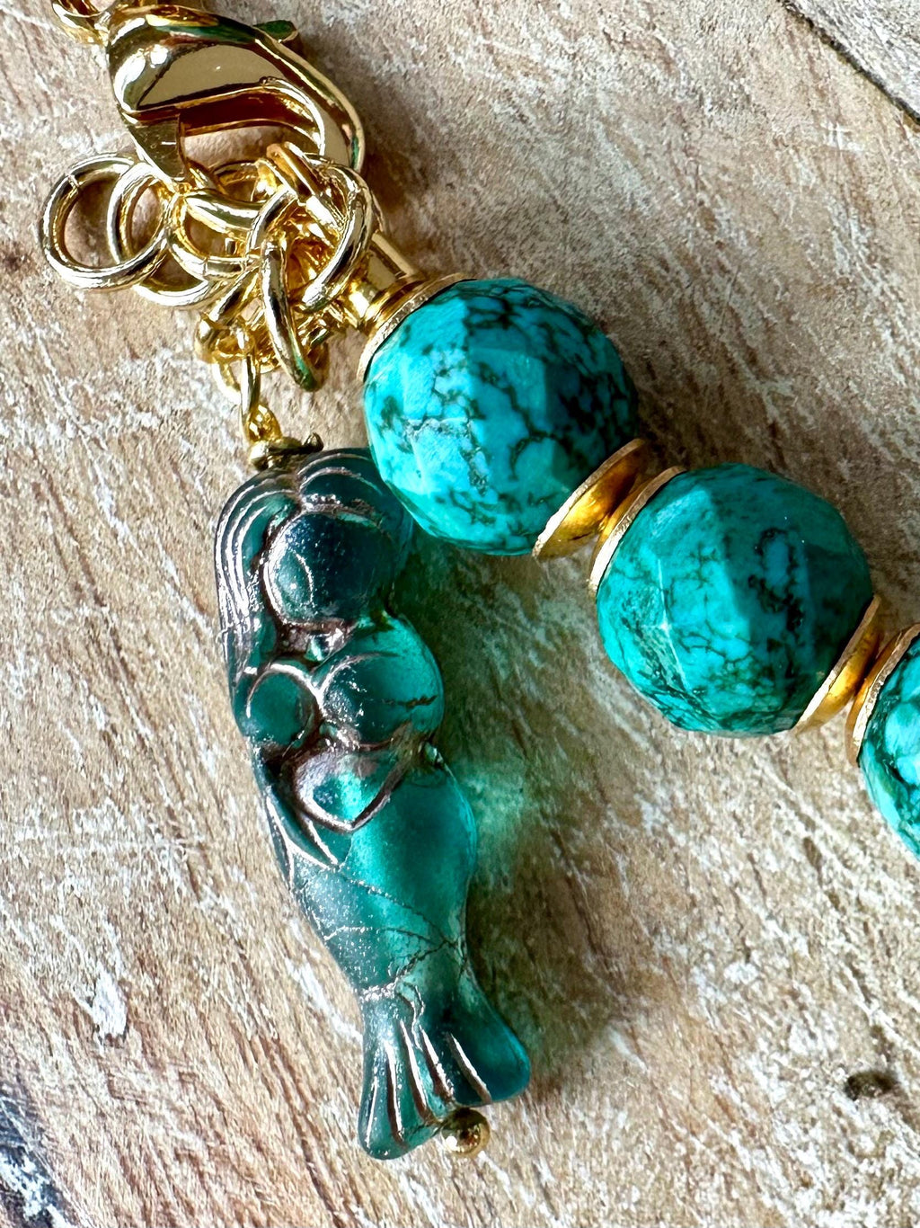 Turquoise Coral Beach Necklace